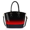 Červená kabelka shopper Della AG0039A