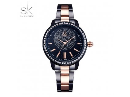 SK Shengke hodinky Luxury Black K0075_L02_BLACK