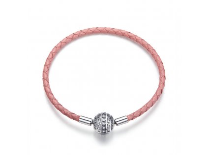 Royal Fashion náramek na přívěsky Růžová elegance SCB114