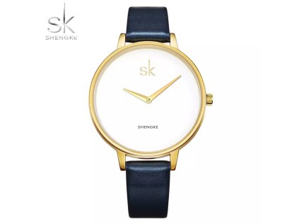 SK Shengke hodinky Classic K0046_GOLDDARKBLUE
